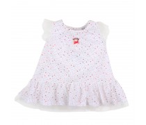 Bebe by Minihaha Christmas Tulle Red Star Dress