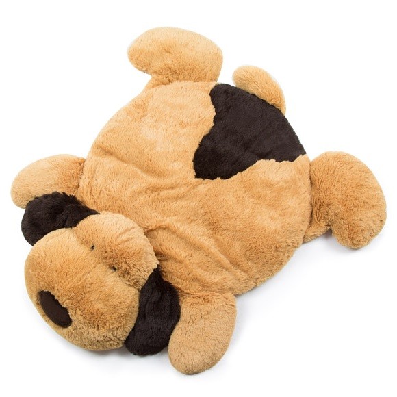 Fluffy Dog Plush Playmat