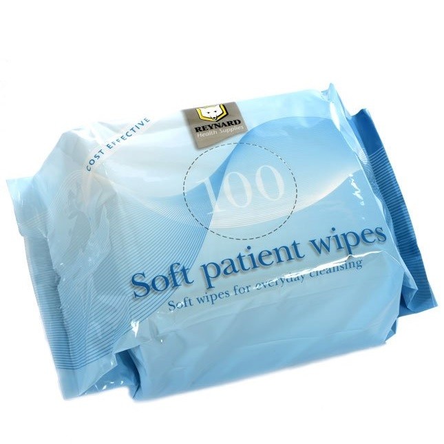 Soft Patient Dry Wipes 100pc