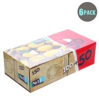 150PC Lemon Box Tissues - 6pk