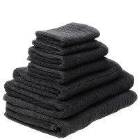 7 Piece Luxury 600GSM Towel Set in Charcoal