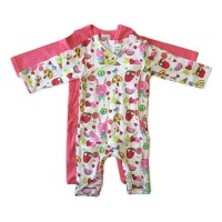 Kimono Jumpsuit Set in Pink Popsicle