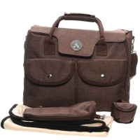 Fashion Carry-All Nappy Bag in Chocolate