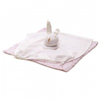 Snugzeez Muslin Comforter - Pink Star Print