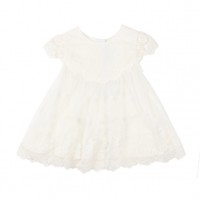 Bebe by Minihaha Special Occasions S/S Lace Yoke Dress
