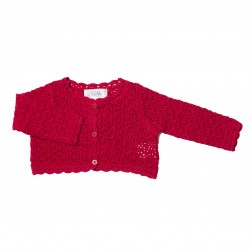 Bebe by Minihaha Emily Lollipop Crochet Knit Cardi