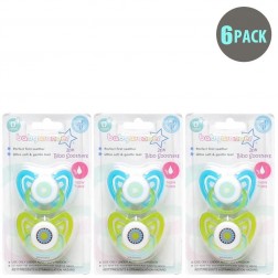 6-Pack Boys BPA Free Soothers 0m+